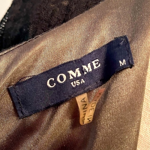 ⭐️ Comme Black mini dress- size medium - Picture 6 of 8